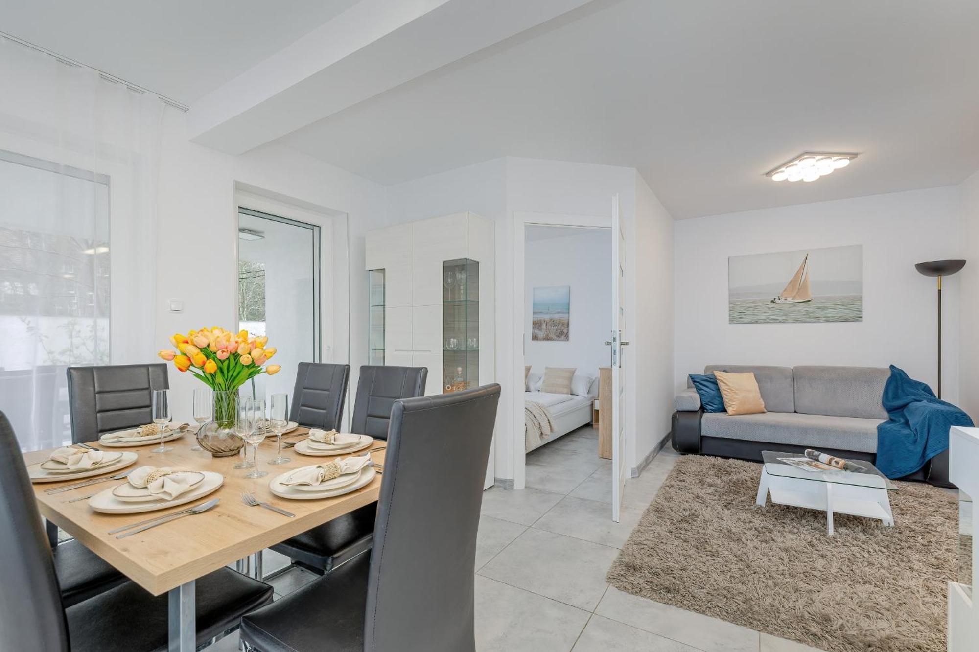 Family Apartments Herberta With Terrace And Parking By Rent Like Home シフィノウイシチェ エクステリア 写真